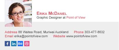 Example pro email signature
